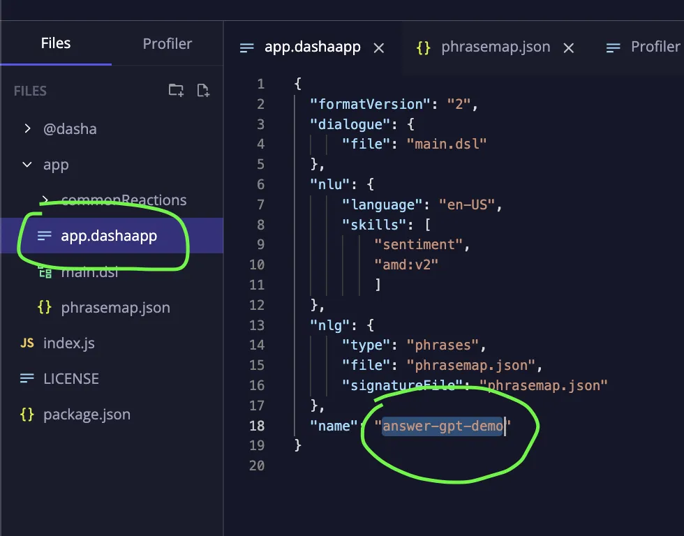 Configuring Your Dasha Bot 1