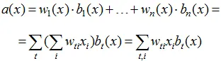 Feature-Weighted Linear Stacking