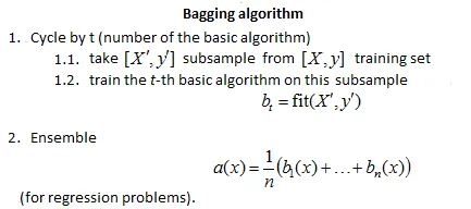 bagging algorithm