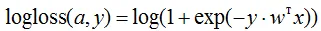 logistic loss